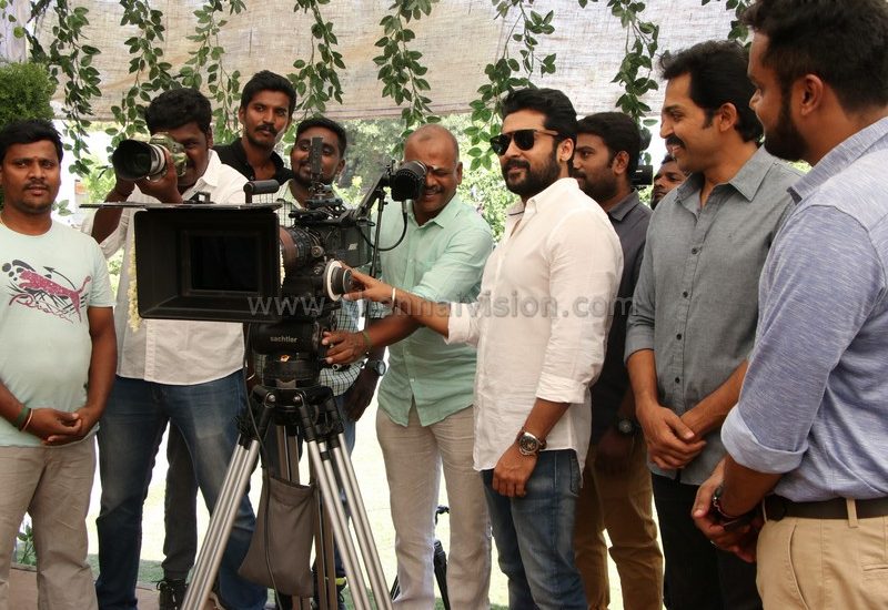 KARTHI-17 Tamil Movie Pooja Photos