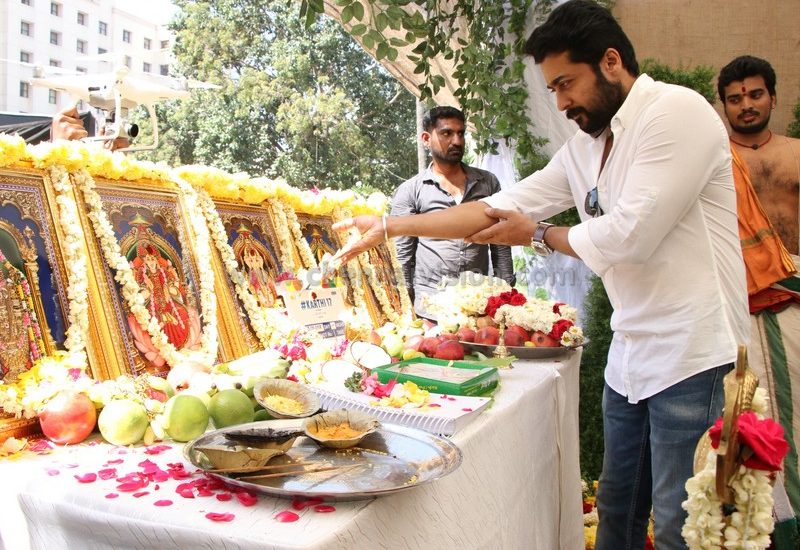 KARTHI-17 Tamil Movie Pooja Photos