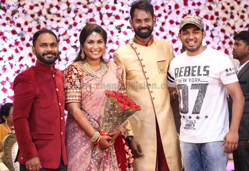 Ramesh Thilak weds Navalakshmi Wedding Reception Photos