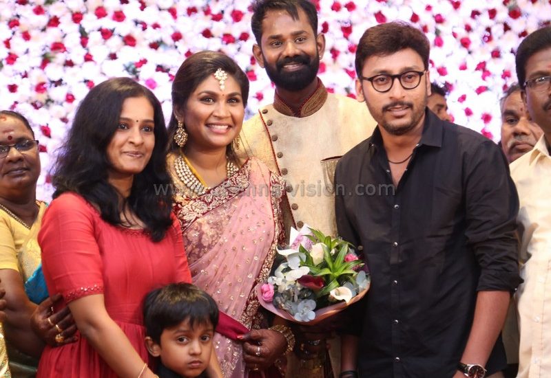 Ramesh Thilak weds Navalakshmi Wedding Reception Photos