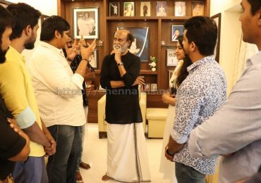 Mercury Team Met Superstar Rajinikanth Stills