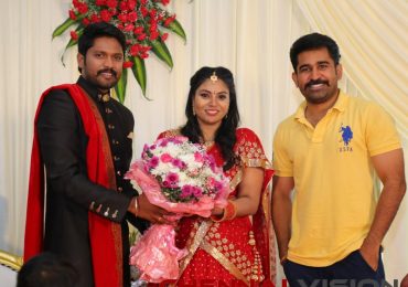 Actor Soundararaja – Tamanna Wedding Reception Stills