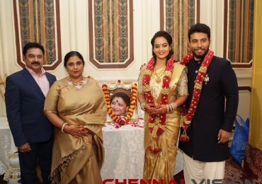 Actress Suja Varunee Wedding Reception Photos