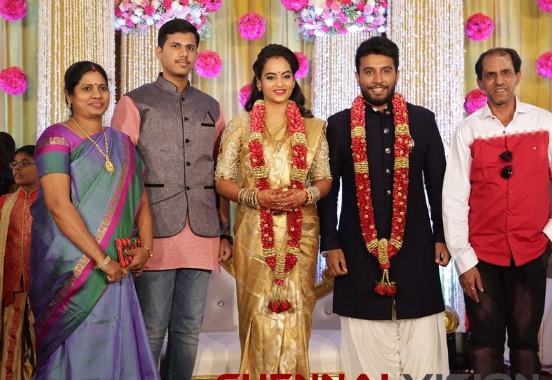 Actress Suja Varunee Wedding Reception Photos 11