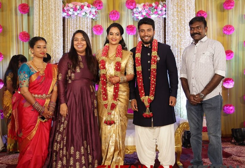 Actress Suja Varunee Wedding Reception Photos 12