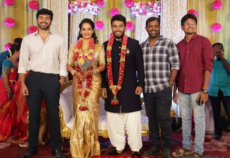 Actress Suja Varunee Wedding Reception Photos 16