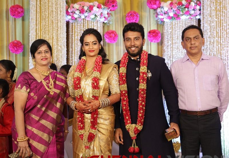 Actress Suja Varunee Wedding Reception Photos 17