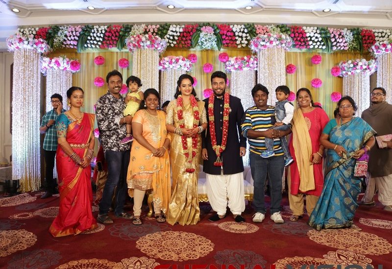 Actress Suja Varunee Wedding Reception Photos 18