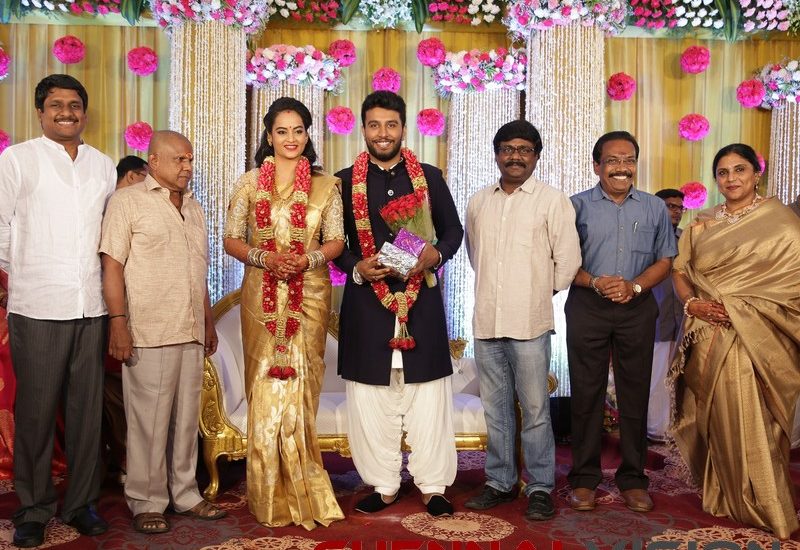 Actress Suja Varunee Wedding Reception Photos 19