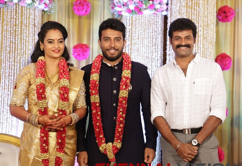 Actress Suja Varunee Wedding Reception Photos 21