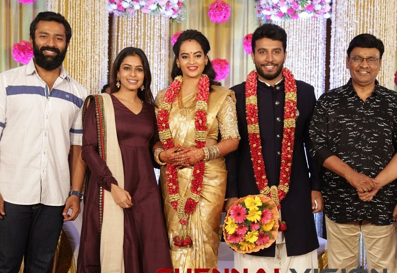 Actress Suja Varunee Wedding Reception Photos 23