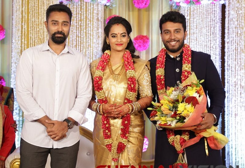 Actress Suja Varunee Wedding Reception Photos 24