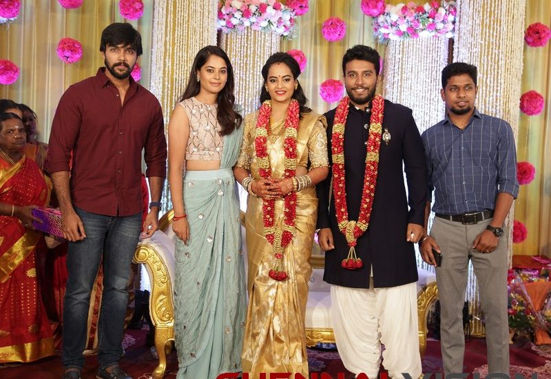 Actress Suja Varunee Wedding Reception Photos 29