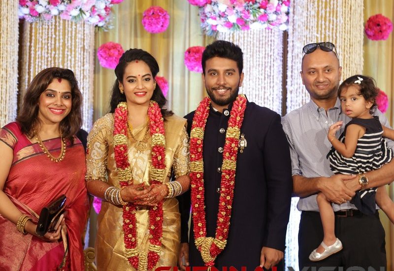 Actress Suja Varunee Wedding Reception Photos 30