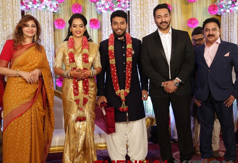 Actress Suja Varunee Wedding Reception Photos 6