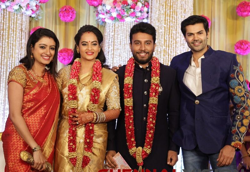 Actress Suja Varunee Wedding Reception Photos 9