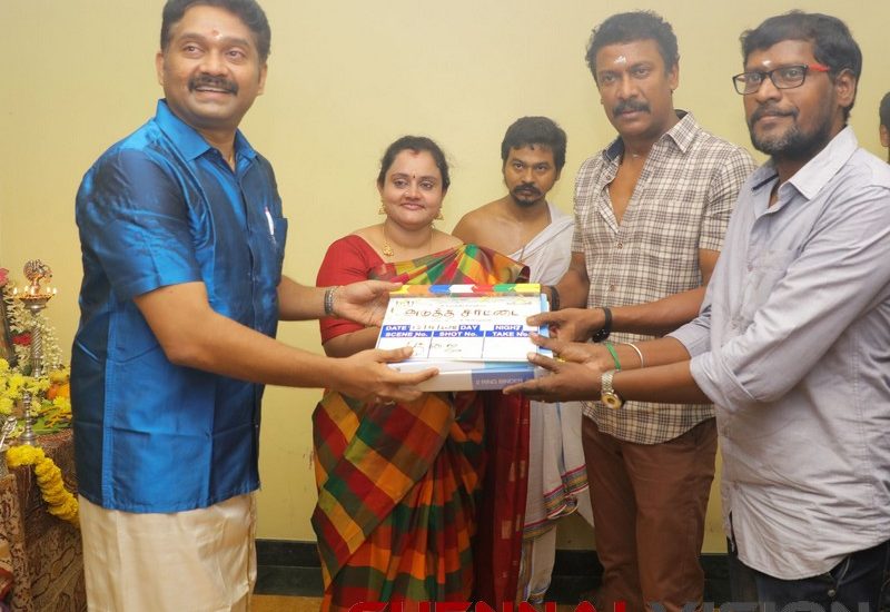 Adutha Saattai Tamil Movie Pooja Event Photos 12