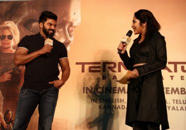 Actor Arya launches Terminator Dark Fate Tamil Trailer.