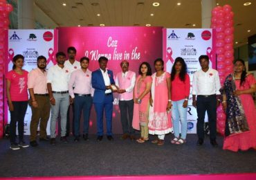 Namma Chennai Airport Turns Pink – PINKTOBER 2019 – Breast Cancer Free India – Event Photos