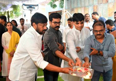 Megastar Chiranjeevi’s new film gets launched