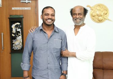 Malaysian Movie Distributor DMY creations Chairman Dato MohmedYosuf met  Superstar Rajinikanth