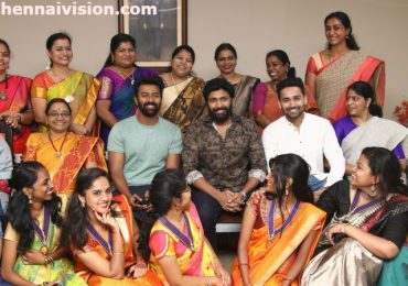 Vaanam kottatum team with ETHIRAJ COLLEGE students. event video link