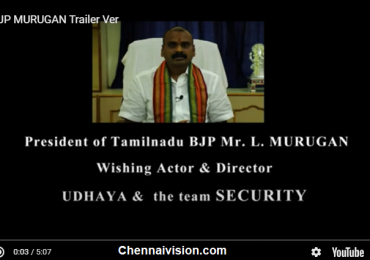 TamilNadu BJP President Sri L.Murugan Appreciated actor Udhaya & Team for his Directorial Short film “Security “