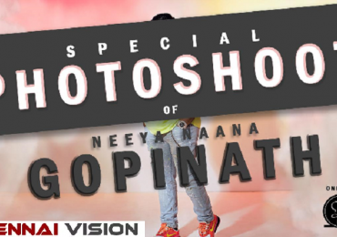 Special photoshoot of Neeya Naana Gopinath only in 21Cuts
