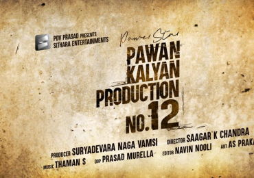 Power Star Pawan Kalyan – Sithara Entertainments – Production No 12 Announcement