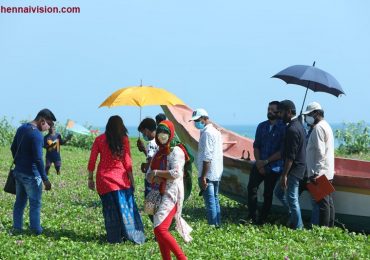 Shooting Spot stills: Naanga Romba Busy Directed by Badri 