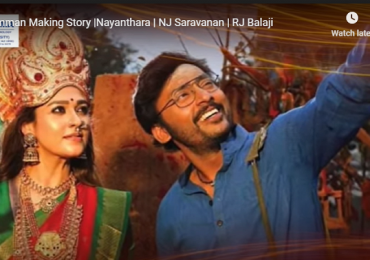 Here’s the making of *MookuthiAmman* film starring lady superstar Nayanthara and RJ Balaji.