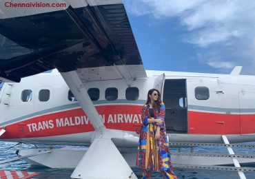 Here are some latest pictures of the pretty Actress Hansika from her Maldives vacation