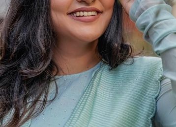 @mohan_manjima latest photoshoot images