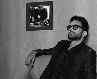 Ashok Selvan looks dapper in the black suit 