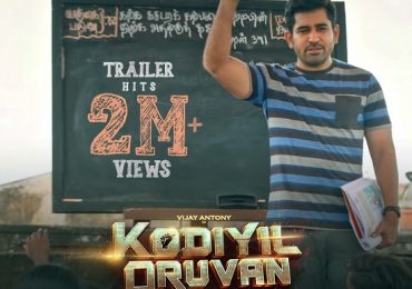 @vijayantony ‘s impactful #KodiyilOruvan trailer crosses 2 Million views. Releasing soon in cinemas.