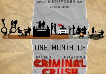 The release of our #criminalcrush, here we celebrate #onemonthofcriminalcrush with a special minimal poster❤️