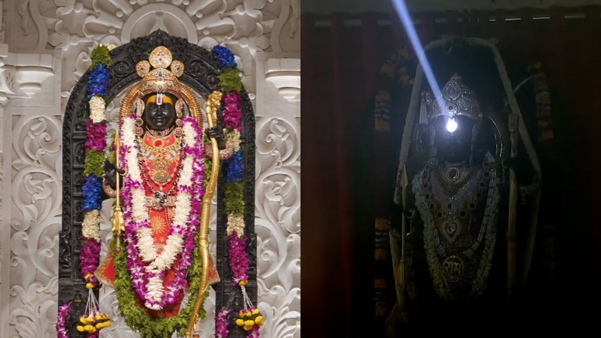 ‘Surya Tilak’ illuminates Ram Lalla idol’s forehead at Ayodhya Temple on Ram Navami