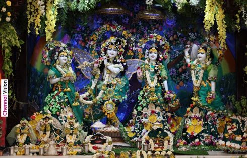 Iskcon Chennai Ecr Temple Puspha Abhishekham Program Celebrated On iskcon-chennai-ecr-temple-puspha-abhishekham-program-celebrated-on