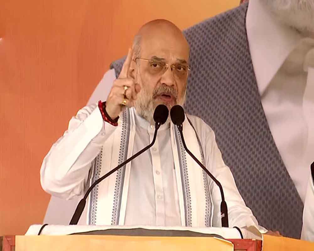 Amit Shah slams ‘edited video’ on Ambedkar