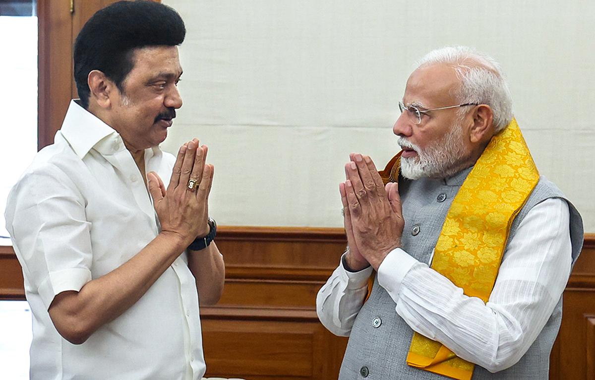 CM Stalin urges PM Modi to expedite railway projects