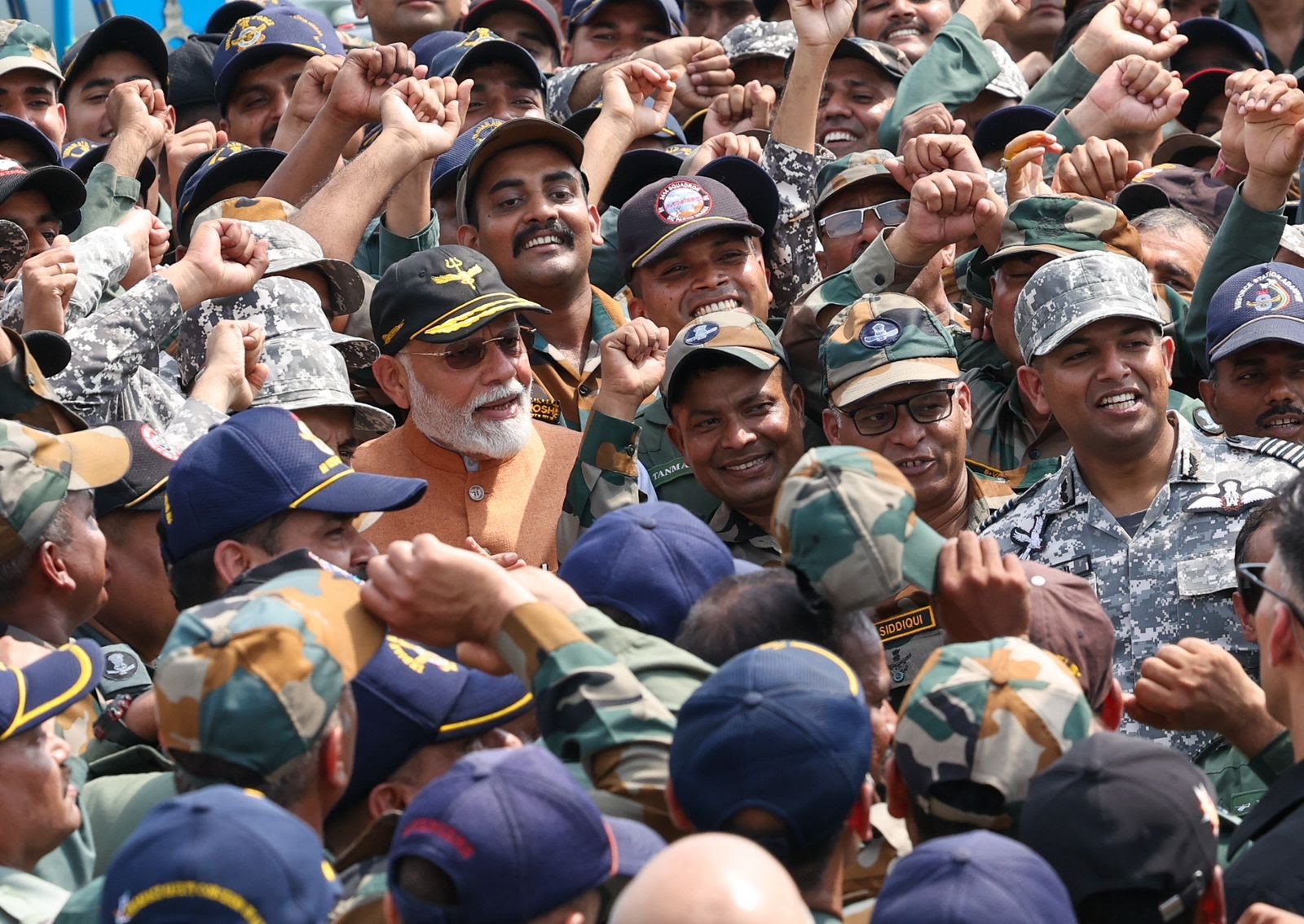 PM Modi visits Adampur air base, says India ‘eternally grateful’ to armed forces