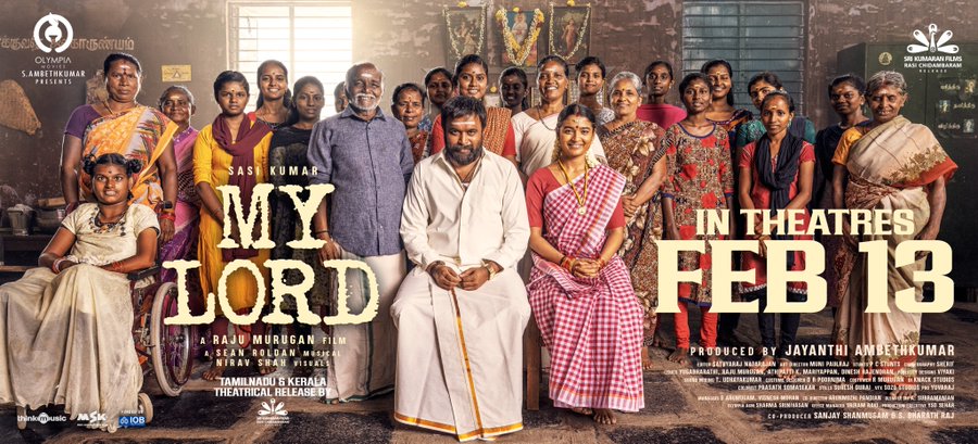 Sasikumar-Chaithra Achar’s My Lord to release on 13 February