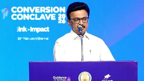 CM Stalin lays foundation stone for 71 projects at an investment of Rs 36,968 crore