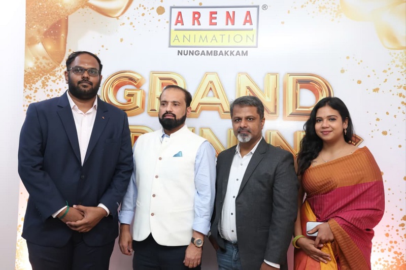 Arena Animation Launches State-of-the-Art Centre in Nungambakkam, Chennai