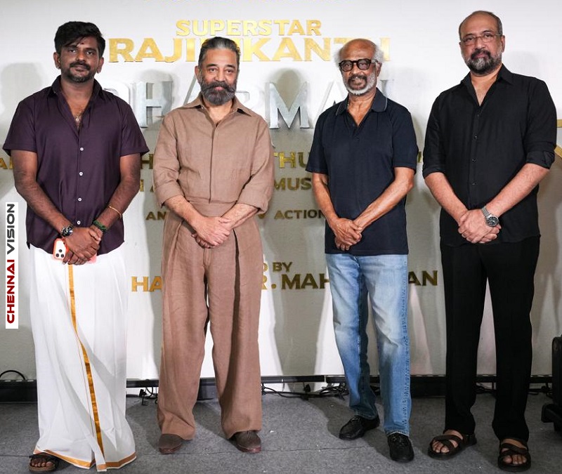 Raajkamal Films International Kamal Haasan Proudly Presents Superstar Rajinikanth  “Dharman”