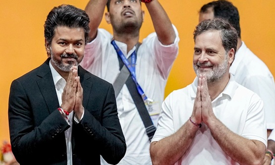 TVK allocates Tamil Nadu Rajya Sabha Seat to Congress