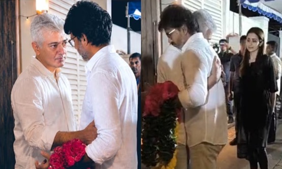 Ajith’s mom cremated; CM Vijay and industry pay tearful tributes