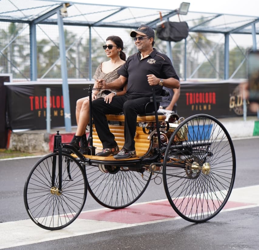 R. Madhavan Unveils Trailer of “GDN” in Spectacular Style at Kari Motor Speedway, Coimbatore