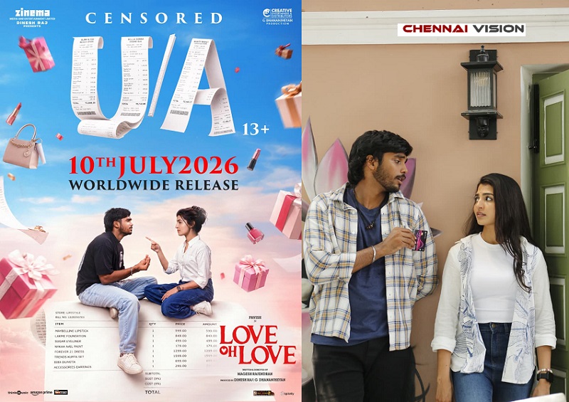 ‘love Oh Love’ Receives U/A 13+ Censor Certificate; Trailer And Songs Win Hearts Ahead Of July 10 Worldwide Release
