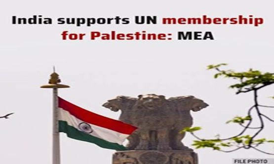 India reiterates support for Palestine’s UN membership